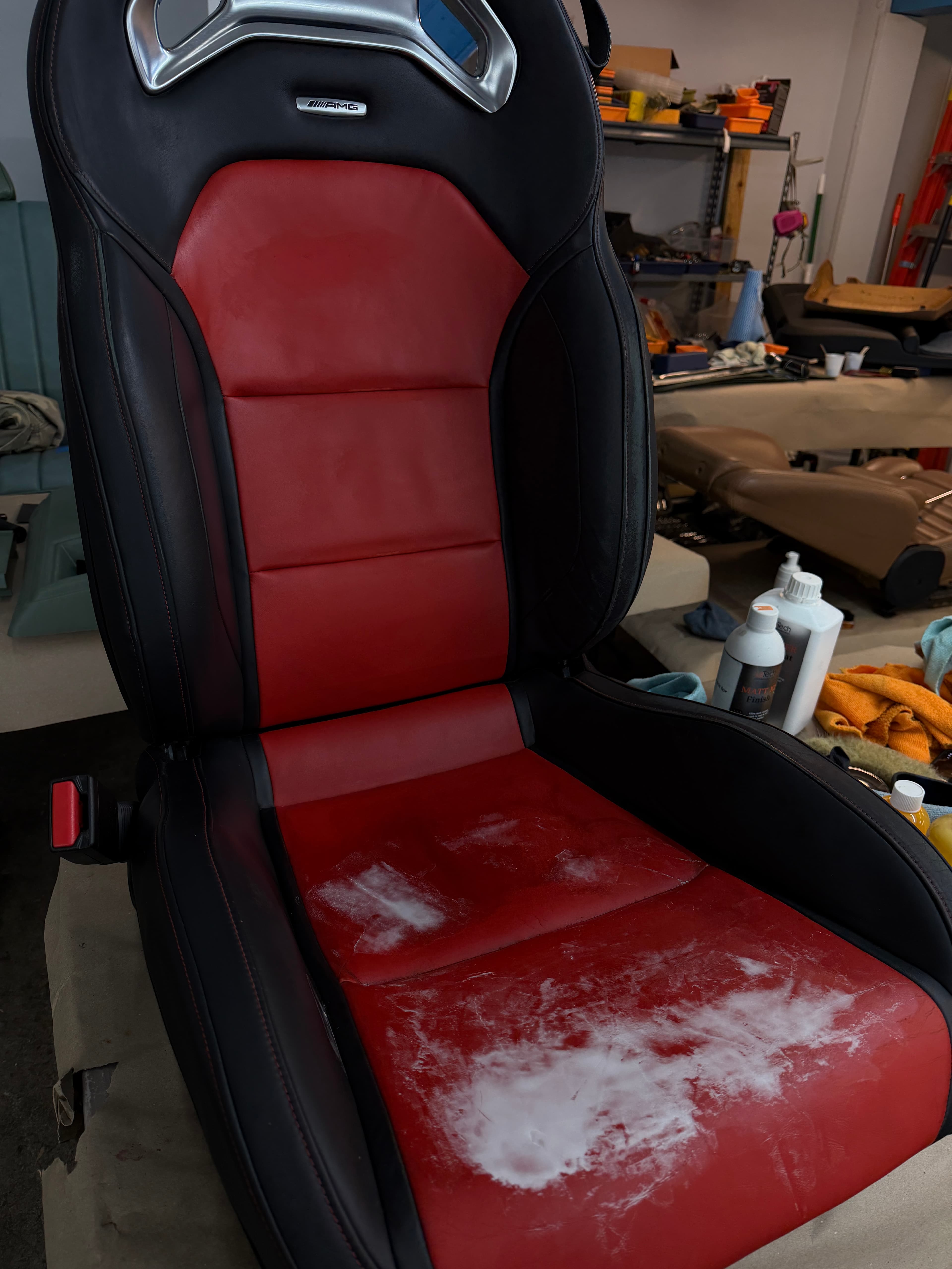 2022 Mercedes-AMG GT before restoration